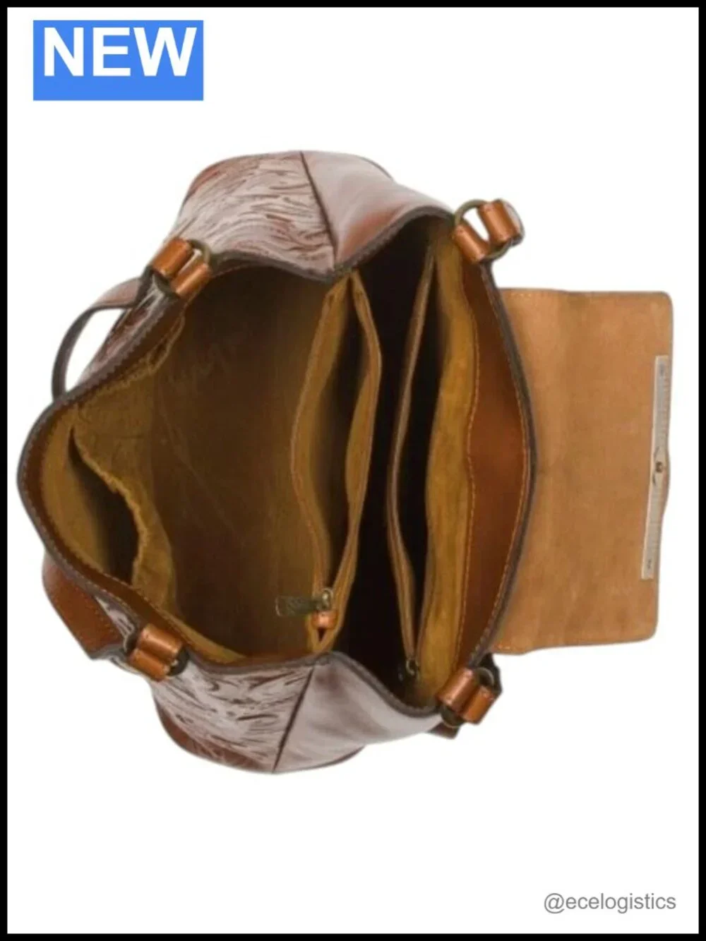 Patricia Nash Leather Larone Medium Hobo Shoulder Bag